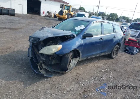 2006 Toyota Corolla Matrix Xr из США, поврежденный, VIN 2T1KR32E66C586713